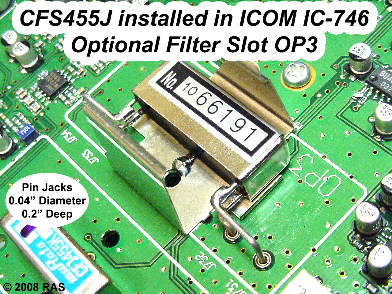 10pcs LT455EW CFW455H MURATA EQUIVALENT FILTER 6 KHZ TOTAL BW 455KHZ 5 LEG 