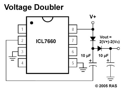 Lmc7660 схема включения